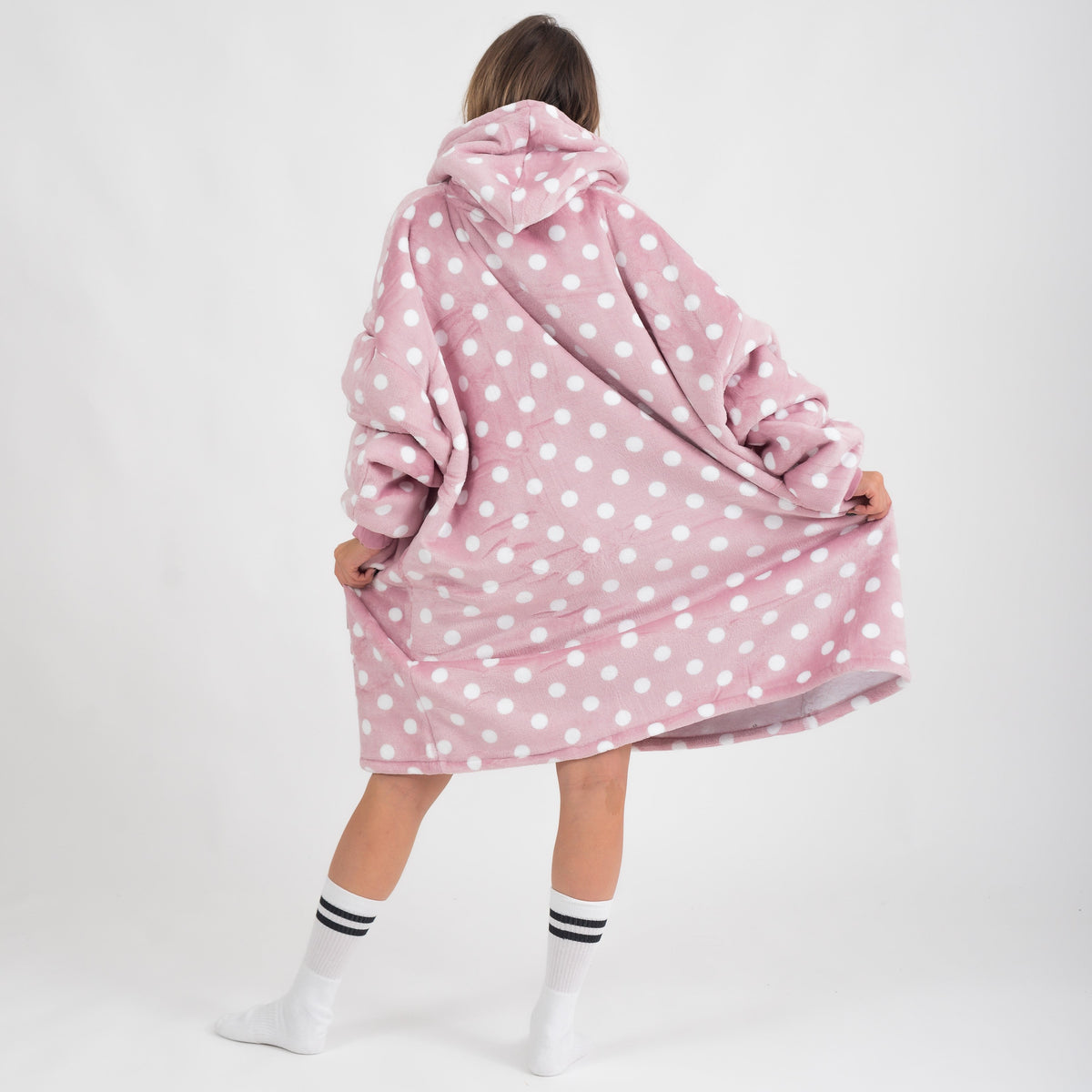 Hot Pink Polka Dot Puló