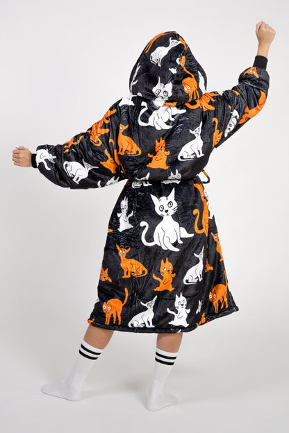 Crazy Cat Robe