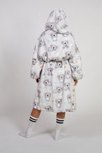 Silver Grey Koala Robe