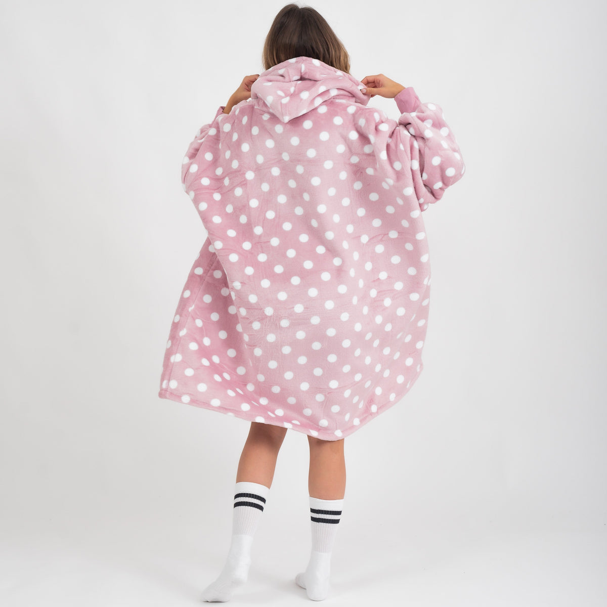 Hot Pink Polka Dot Puló