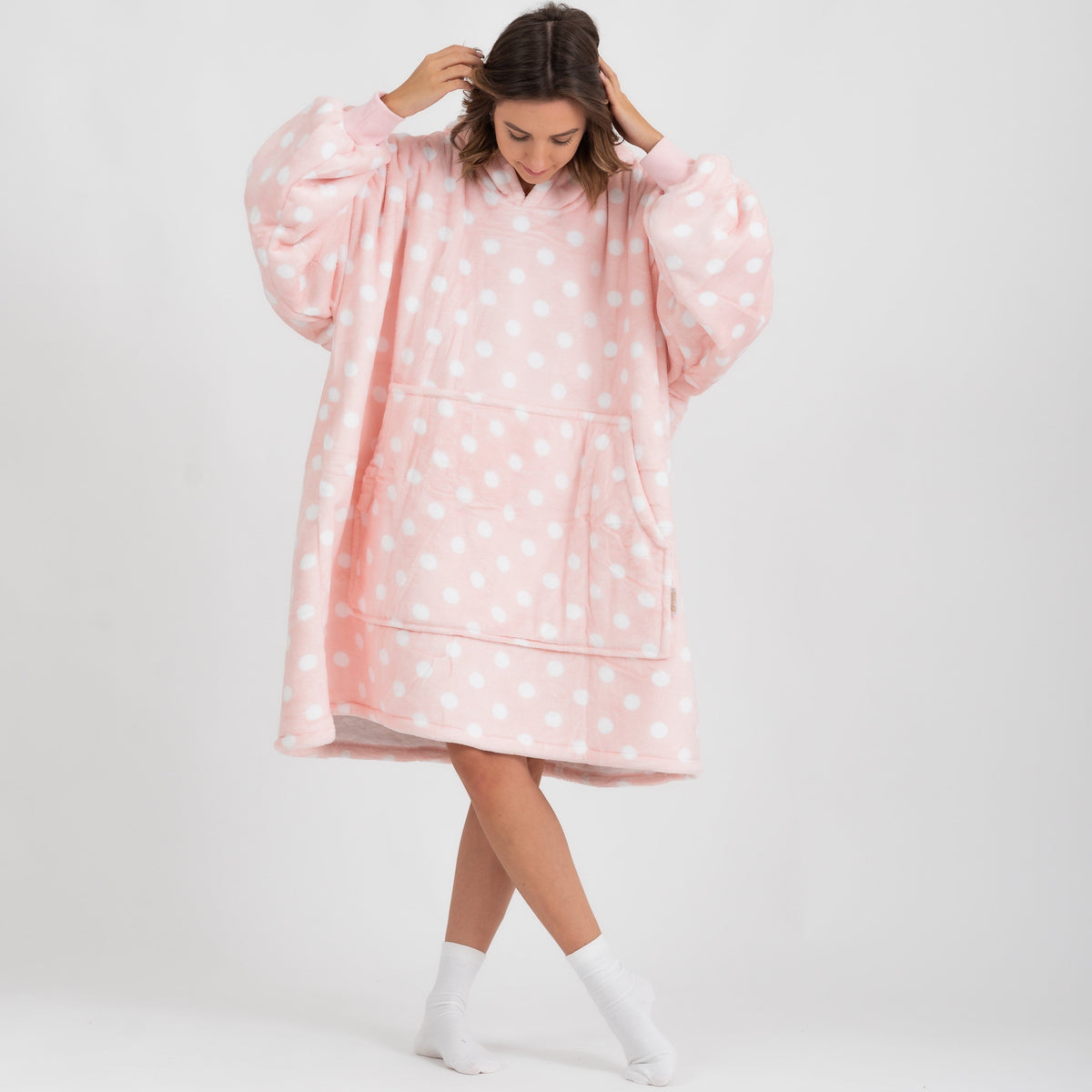 Pink Polka Dot Puló