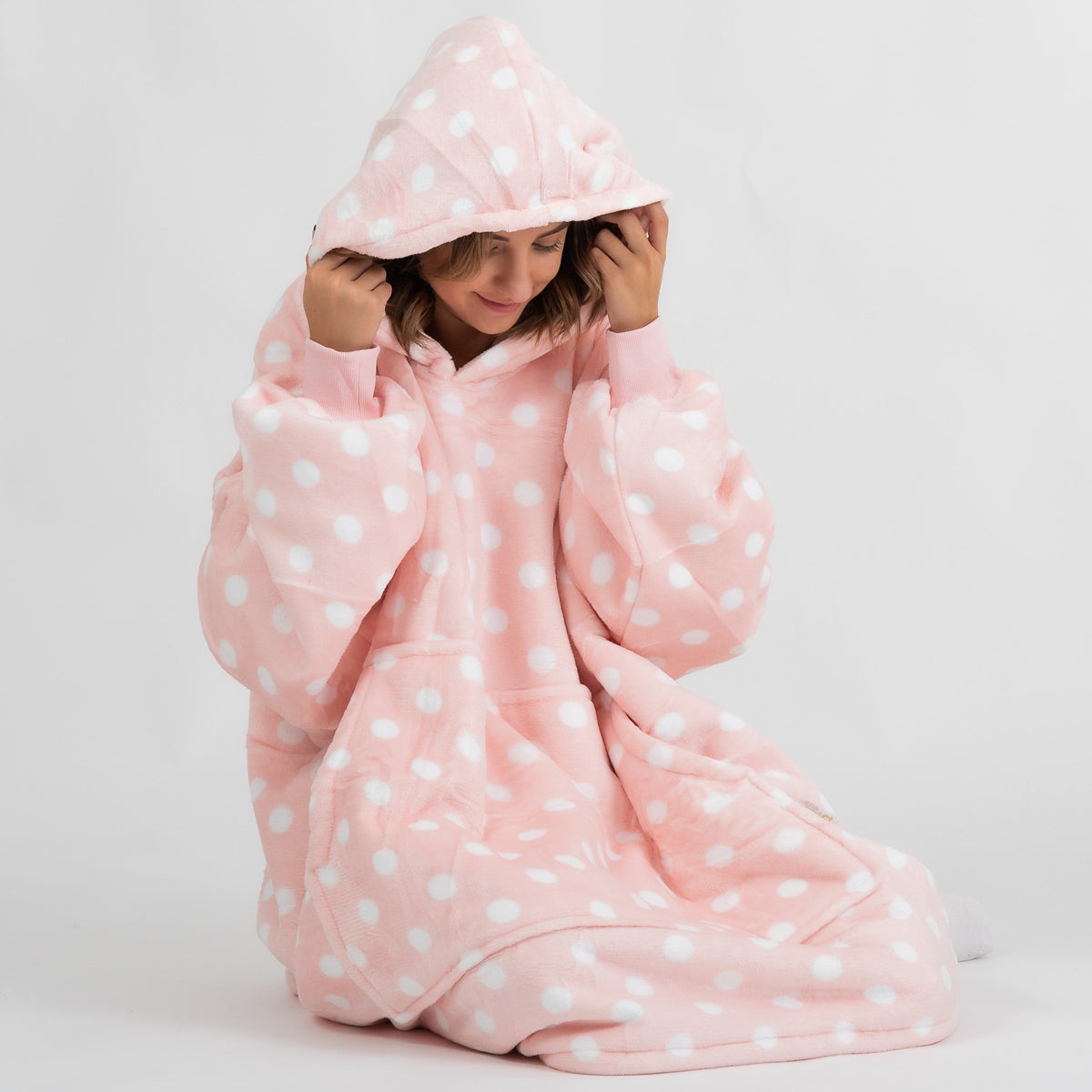 Pink Polka Dot Puló