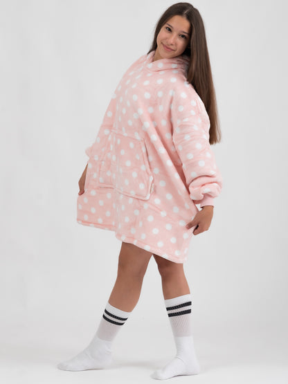 Pink Dotted Pulo (Kids)