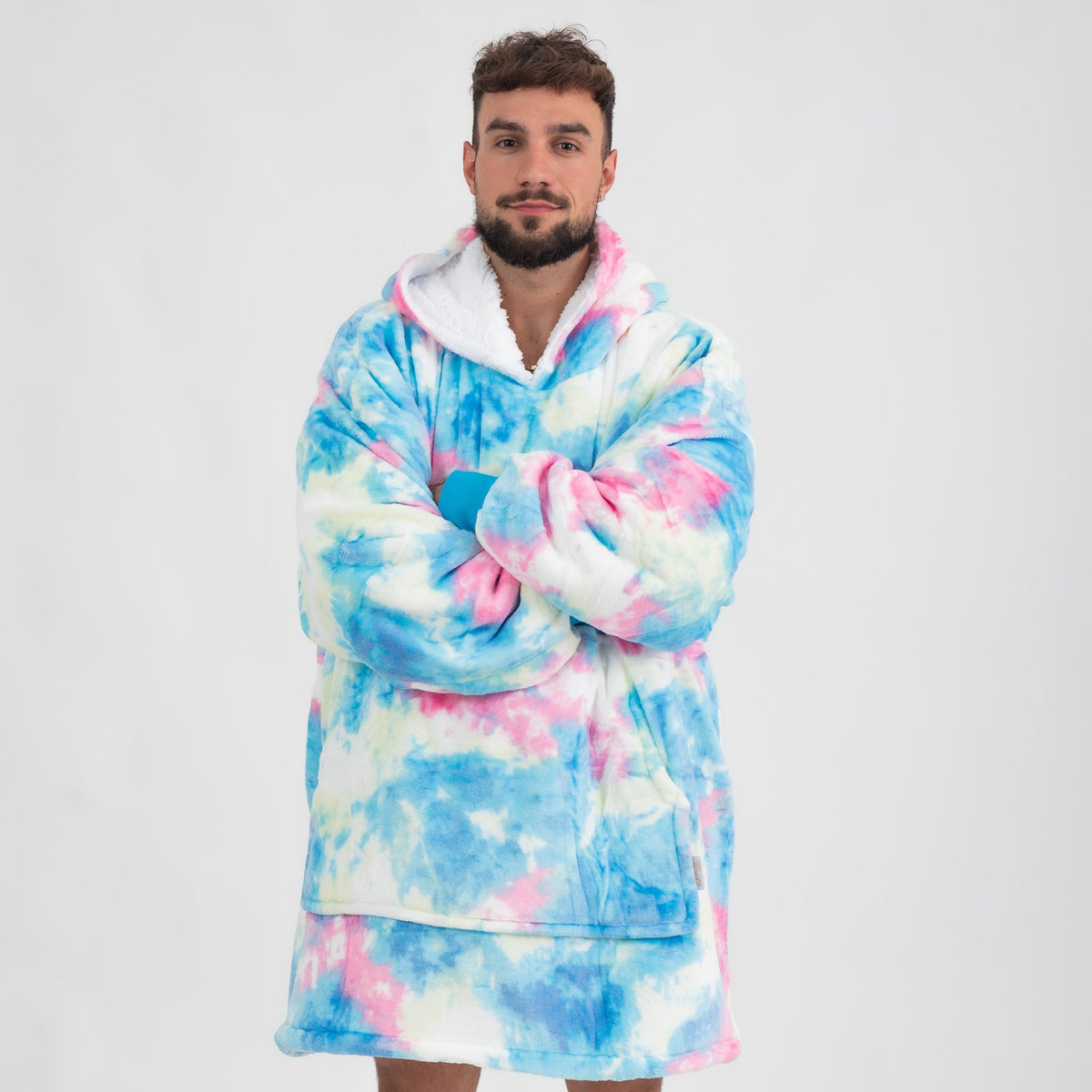 Turquoise Tie-Dye Puló
