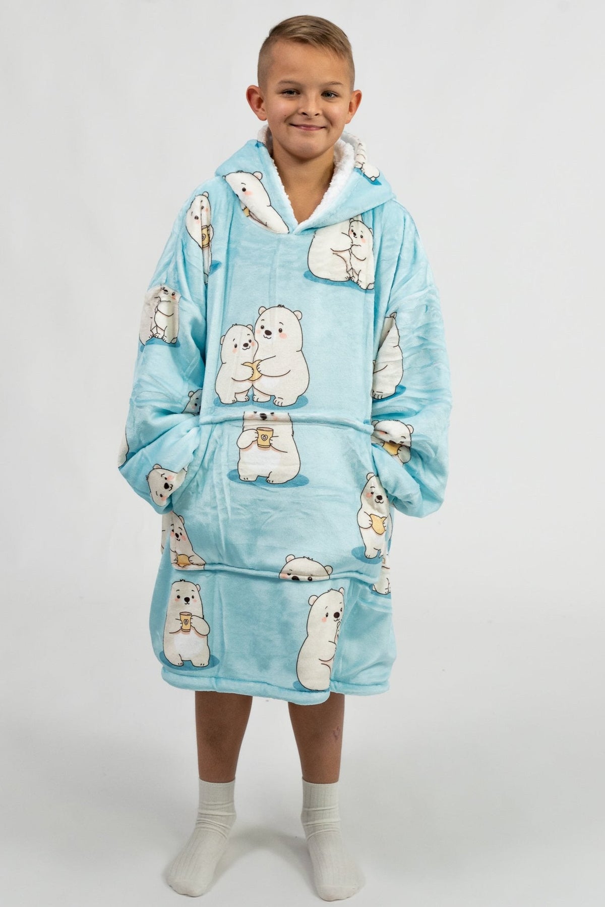 Blue Polar Bear Puló (Kids)