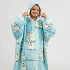 Blue Polar Bear Puló (Kids)