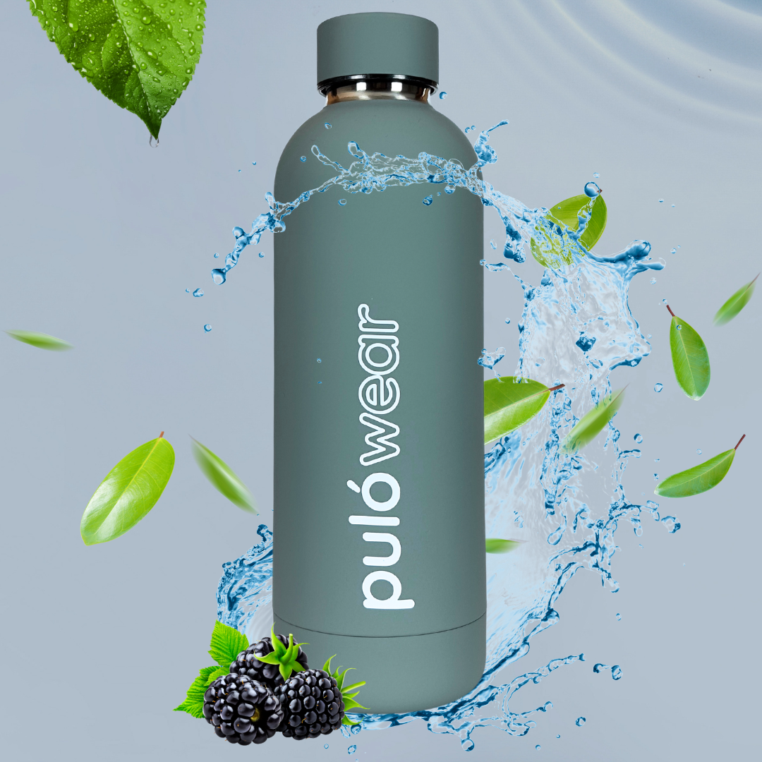 PulóWear Classic Stainless Steel Bottle | 500 ml Grey