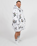 Silver Grey Panda Puló