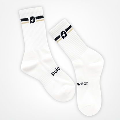 PulóWear Socks – White with Logo