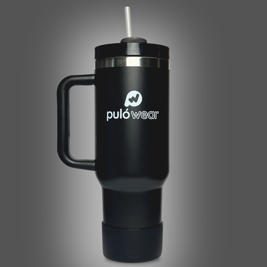 PulóWear Stainless Steel Tumbler – Midnight Black