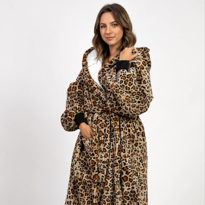 Leopard Robe