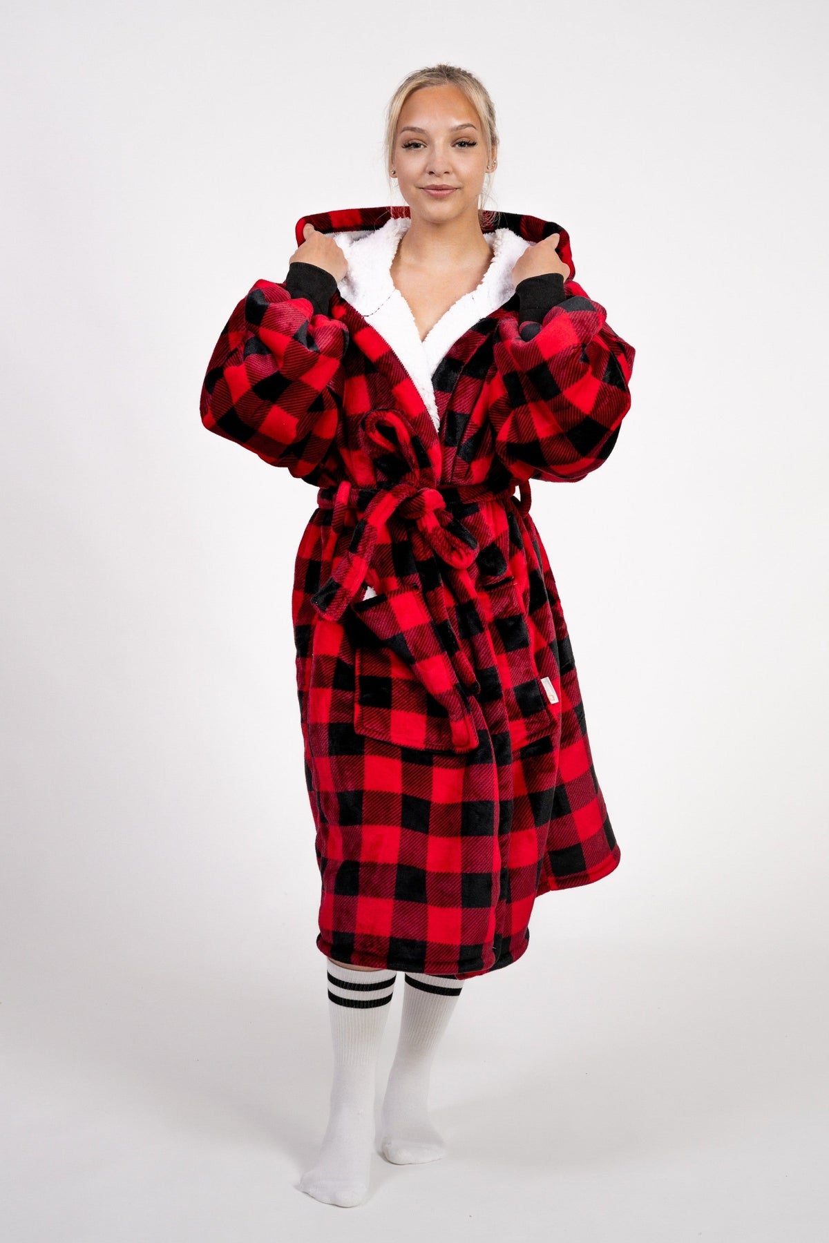 Plaid Robe