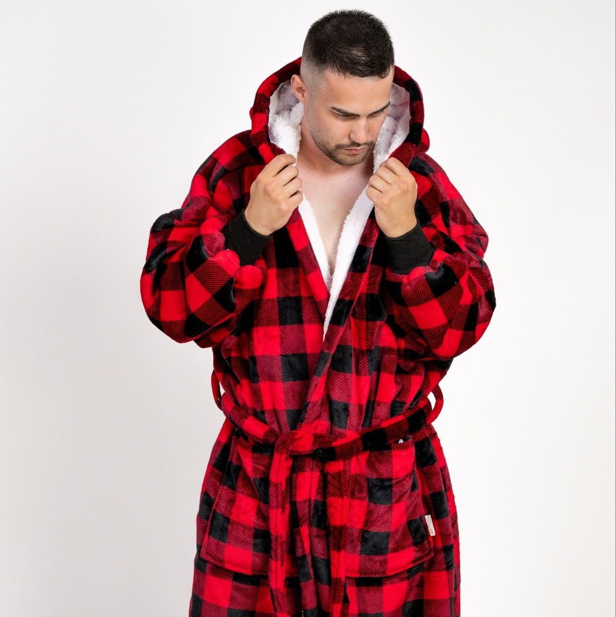 Plaid Robe