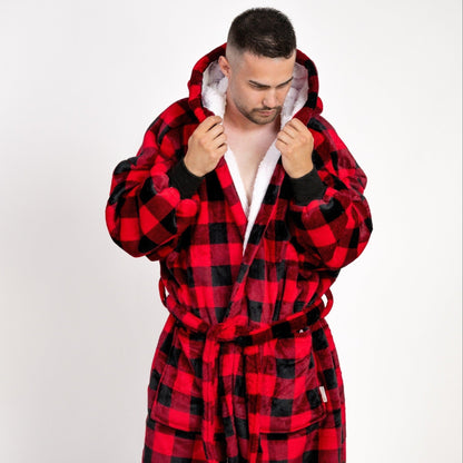 Plaid Robe