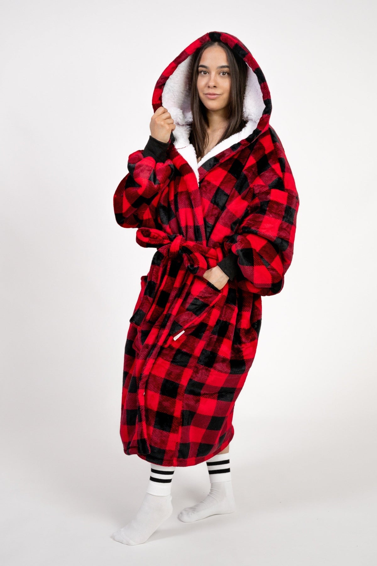 Plaid Robe