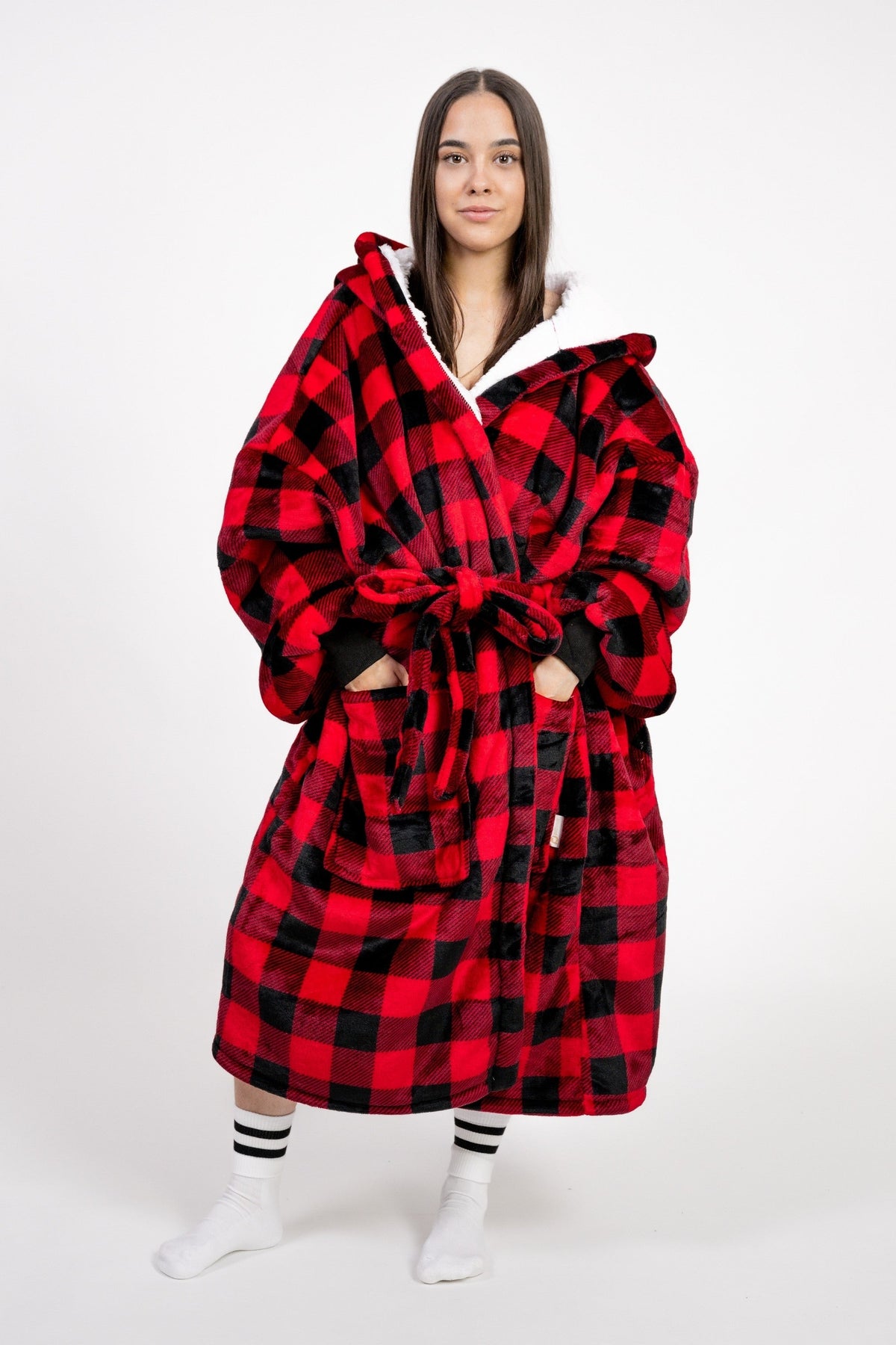 Plaid Robe