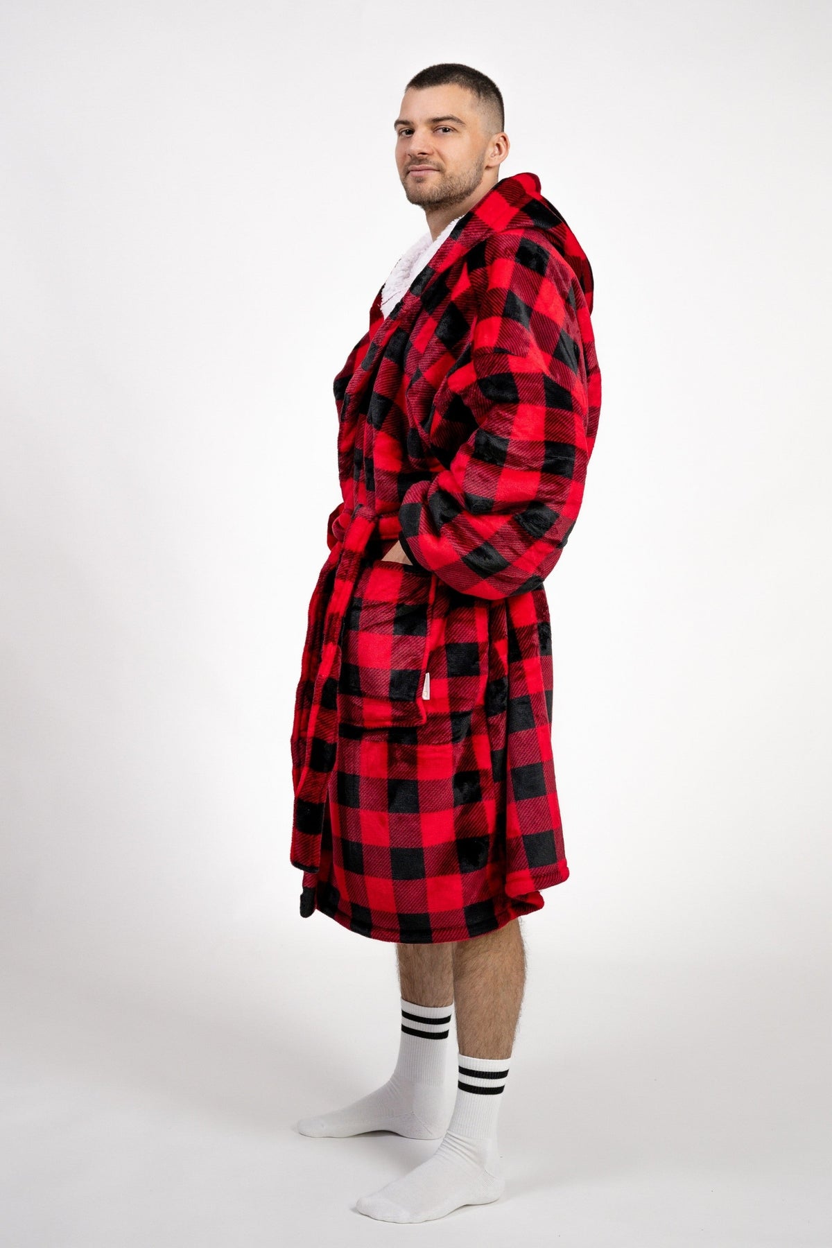 Plaid Robe