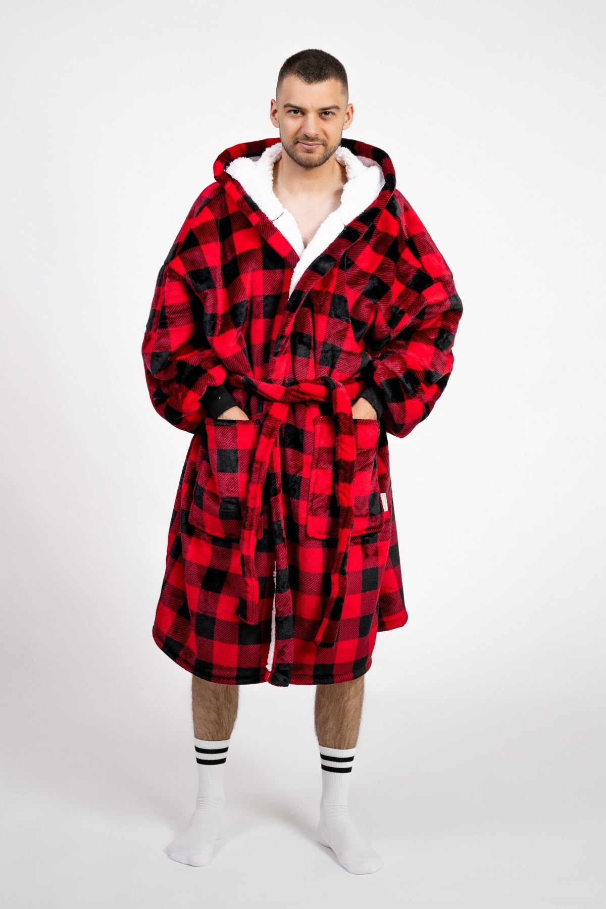 Plaid Robe