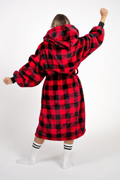 Plaid Robe