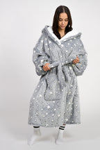 Cloud Grey Night Robe
